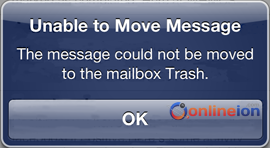 Imap Error 1 Imap Error - Unable to move message