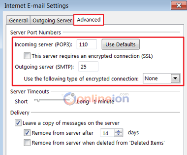 Outlook 2010 Advanced Outlook 2010 Advanced Setup